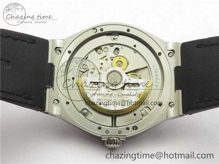 Overseas SS MKS 1:1 Best Edition White Dial on Black Leather Strap MIYOTA Durable 9917
