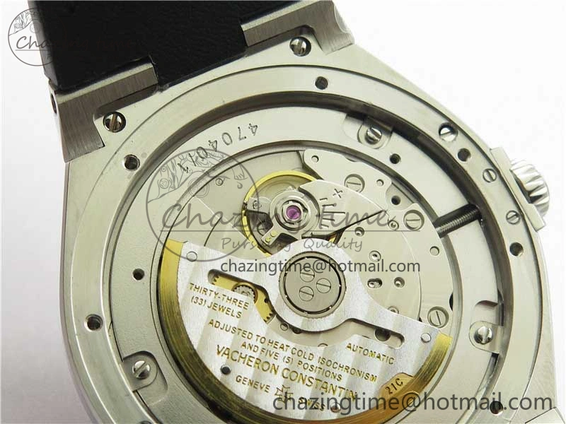 Overseas SS MKS 1:1 Best Edition White Dial on Black Leather Strap MIYOTA Durable 9917