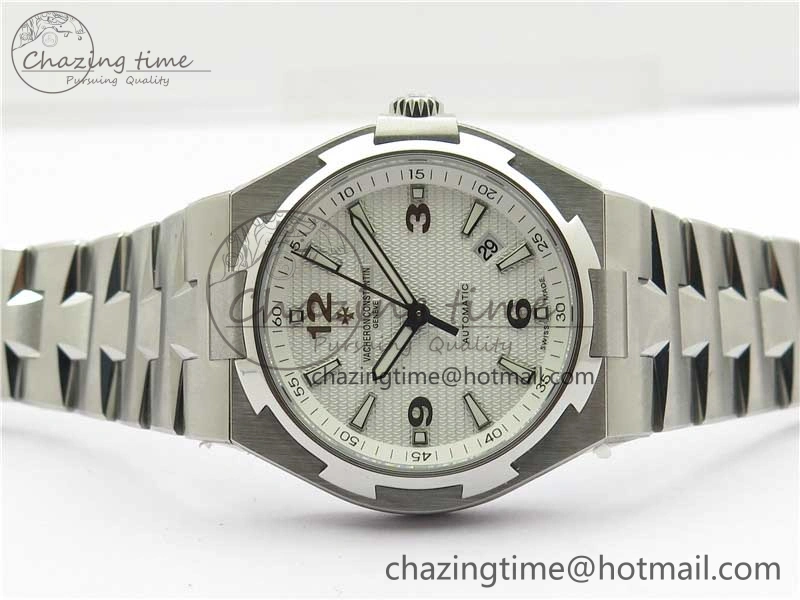 Minimalist Overseas SS MKS 1:1 Best Edition White Dial on SS Bracelet MIYOTA 9919