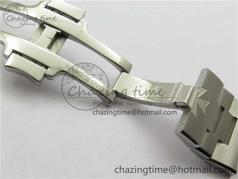 Minimalist Overseas SS MKS 1:1 Best Edition White Dial on SS Bracelet MIYOTA 9919