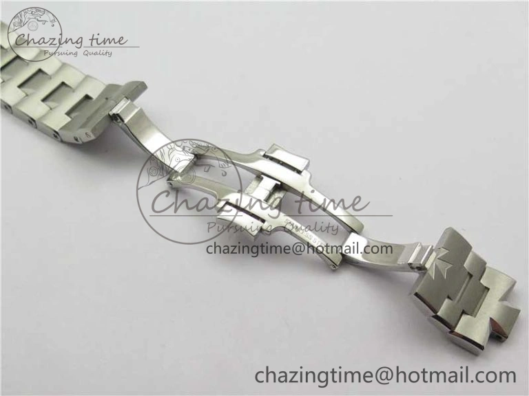 Minimalist Overseas SS MKS 1:1 Best Edition White Dial on SS Bracelet MIYOTA 9919