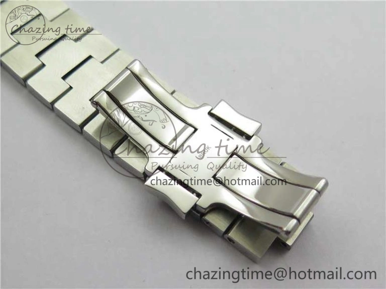 Minimalist Overseas SS MKS 1:1 Best Edition White Dial on SS Bracelet MIYOTA 9919