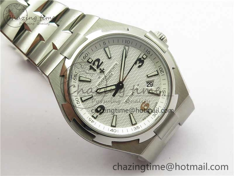 Minimalist Overseas SS MKS 1:1 Best Edition White Dial on SS Bracelet MIYOTA 9919