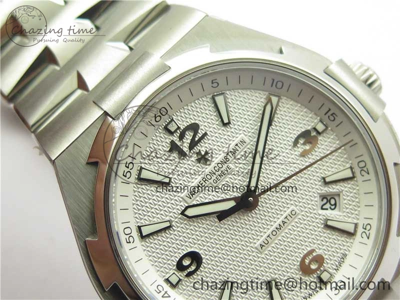 Minimalist Overseas SS MKS 1:1 Best Edition White Dial on SS Bracelet MIYOTA 9919