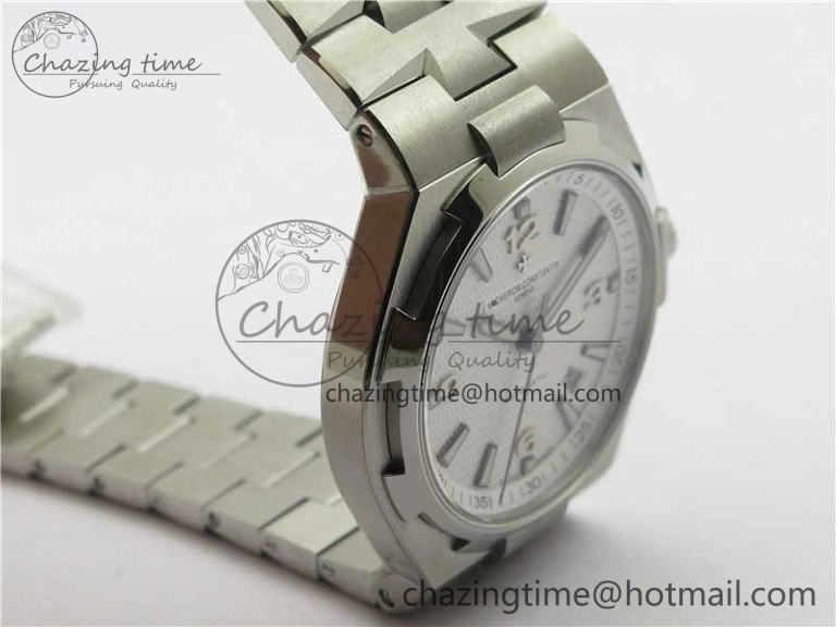 Minimalist Overseas SS MKS 1:1 Best Edition White Dial on SS Bracelet MIYOTA 9919