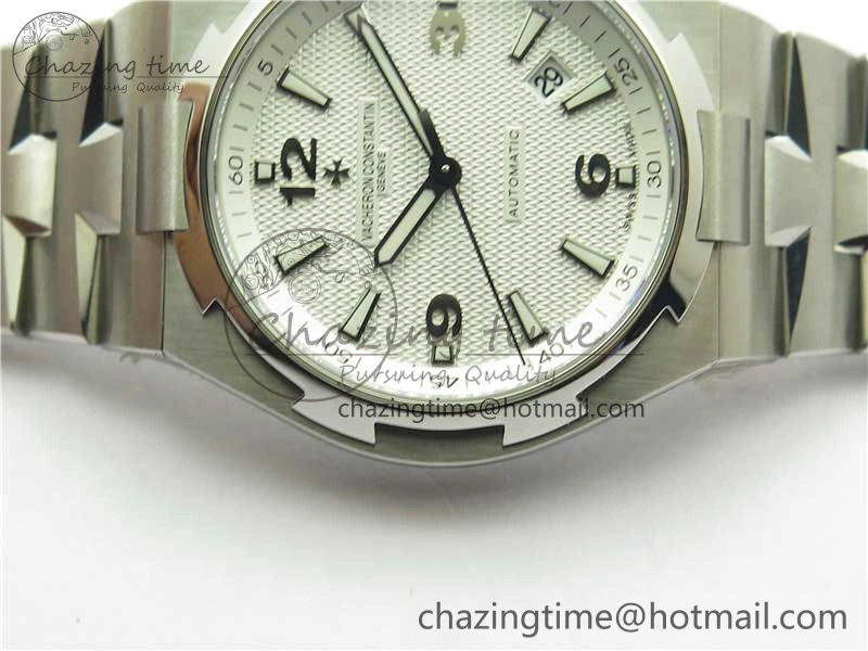 Minimalist Overseas SS MKS 1:1 Best Edition White Dial on SS Bracelet MIYOTA 9919