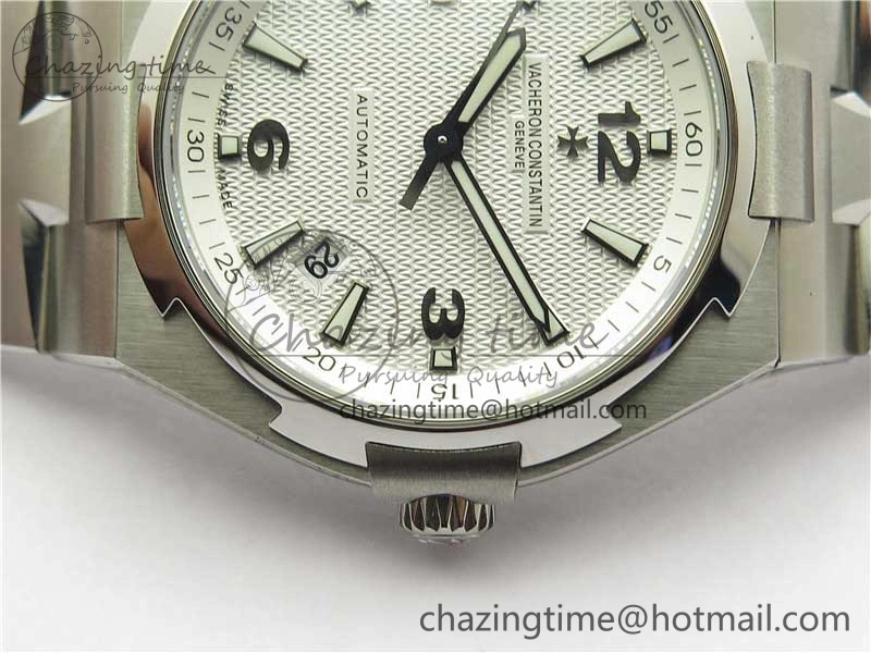 Minimalist Overseas SS MKS 1:1 Best Edition White Dial on SS Bracelet MIYOTA 9919