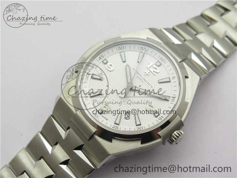 Minimalist Overseas SS MKS 1:1 Best Edition White Dial on SS Bracelet MIYOTA 9919