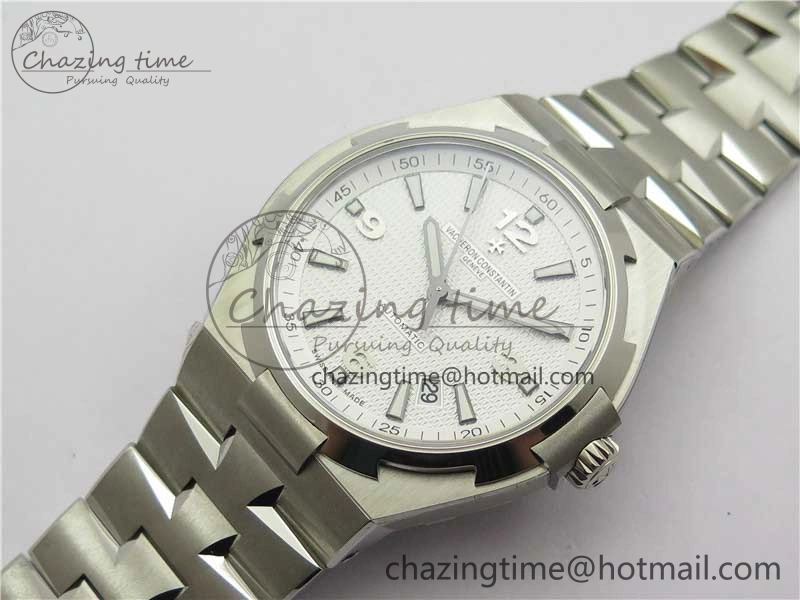 Minimalist Overseas SS MKS 1:1 Best Edition White Dial on SS Bracelet MIYOTA 9919