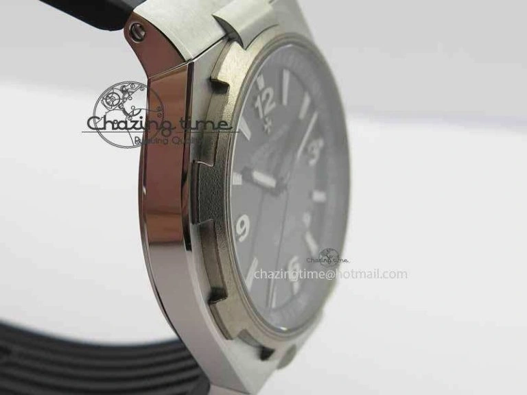 Cozy Overseas SS Ti JJF 1:1 Best Edition Gray Dial On Rubber Strap MIYOTA 9985