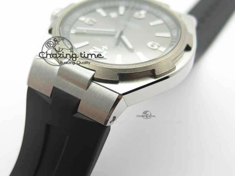 Cozy Overseas SS Ti JJF 1:1 Best Edition Gray Dial On Rubber Strap MIYOTA 9985