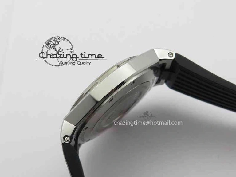 Cozy Overseas SS Ti JJF 1:1 Best Edition Gray Dial On Rubber Strap MIYOTA 9985