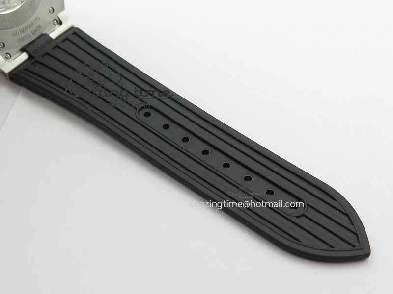 Cozy Overseas SS Ti JJF 1:1 Best Edition Gray Dial On Rubber Strap MIYOTA 9985