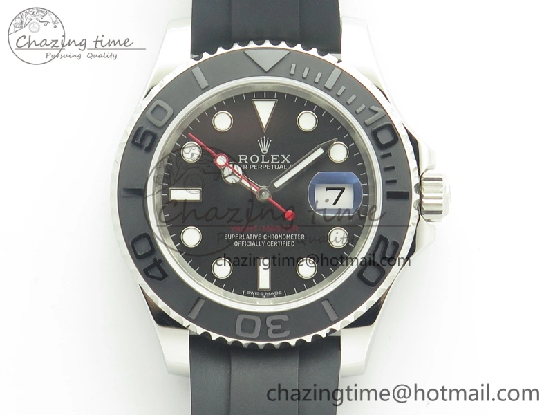 Cozy Overseas SS Ti JJF 1:1 Best Edition Gray Dial On Rubber Strap MIYOTA 9985