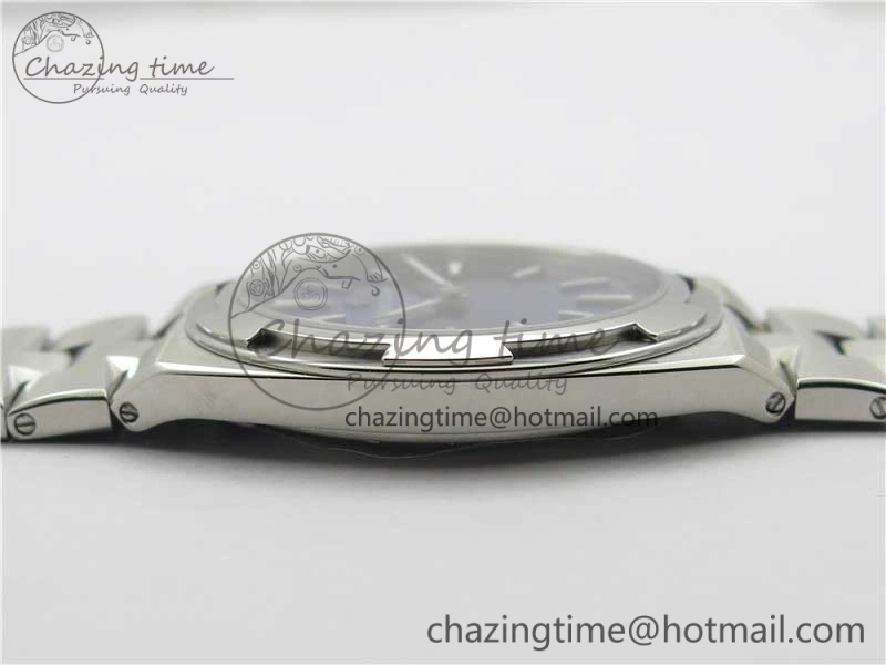 Overseas Ultra-Thin 2000V XF Best Edition Blue Dial on SS Bracelet A Soft 9929
