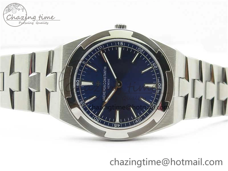 Overseas Ultra-Thin 2000V XF Best Edition Blue Dial on SS Bracelet A Soft 9929