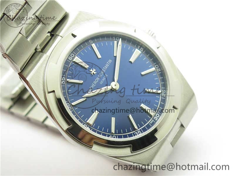 Overseas Ultra-Thin 2000V XF Best Edition Blue Dial on SS Bracelet A Soft 9929