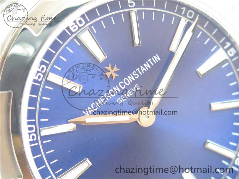 Overseas Ultra-Thin 2000V XF Best Edition Blue Dial on SS Bracelet A Soft 9929