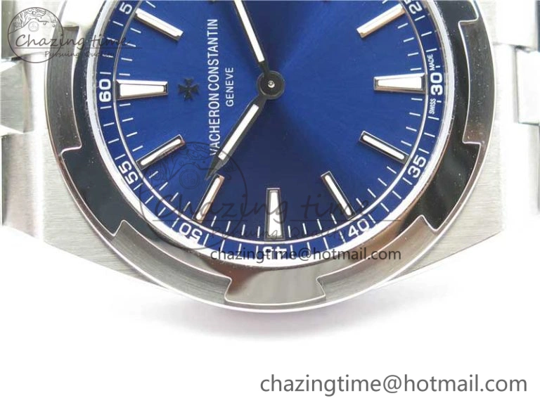 Overseas Ultra-Thin 2000V XF Best Edition Blue Dial on SS Bracelet A Soft 9929