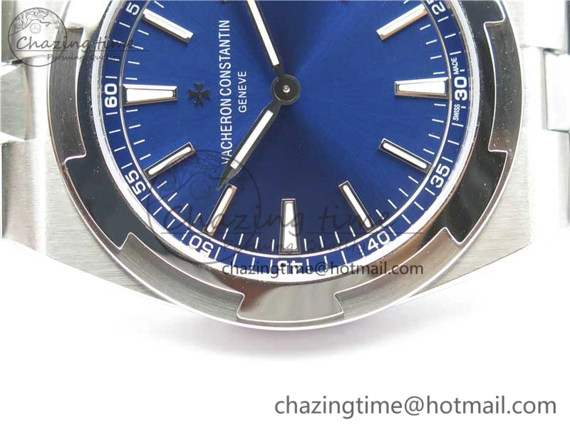 Overseas Ultra-Thin 2000V XF Best Edition Blue Dial on SS Bracelet A Soft 9929