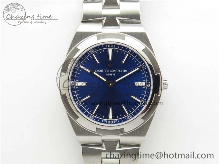 Overseas Ultra-Thin 2000V XF Best Edition Blue Dial on SS Bracelet A Soft 9929
