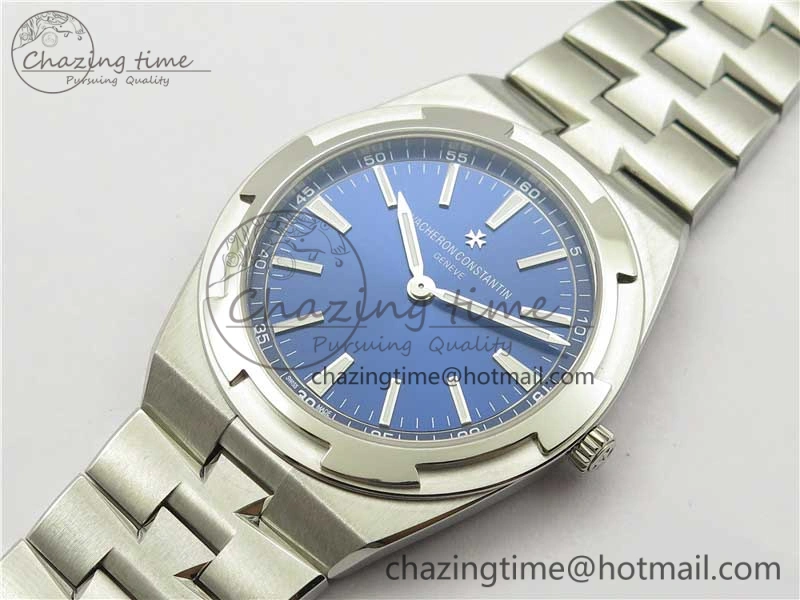Overseas Ultra-Thin 2000V XF Best Edition Blue Dial on SS Bracelet A Soft 9929