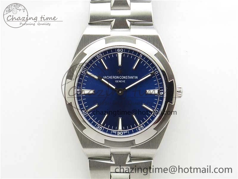 Overseas Ultra-Thin 2000V XF Best Edition Blue Dial on SS Bracelet A Soft 9929