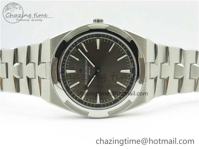 Overseas Ultra-Thin 2000V XF Best Edition Gray Dial on SS Bracelet A Stretchable 9933