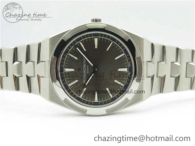 Overseas Ultra-Thin 2000V XF Best Edition Gray Dial on SS Bracelet A Stretchable 9933