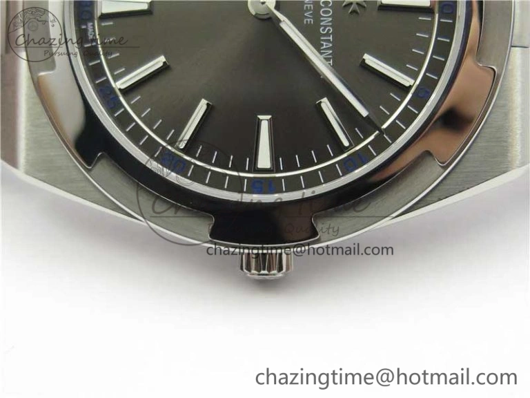 Overseas Ultra-Thin 2000V XF Best Edition Gray Dial on SS Bracelet A Stretchable 9933
