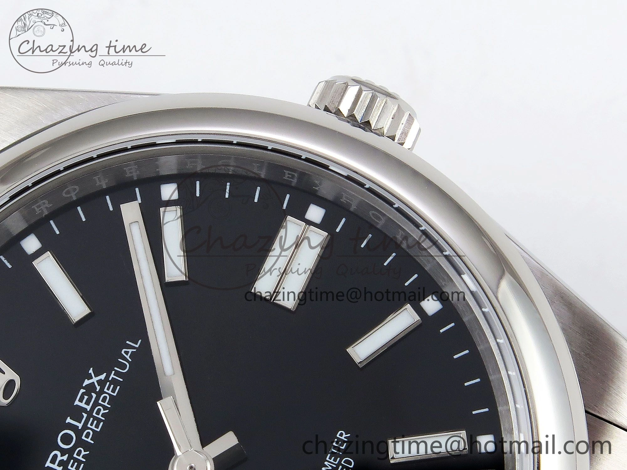 Oyster Perpetual 124300 41mm APF 1:1 Best Edition 904L Steel Black Dial VR Breathable 1415