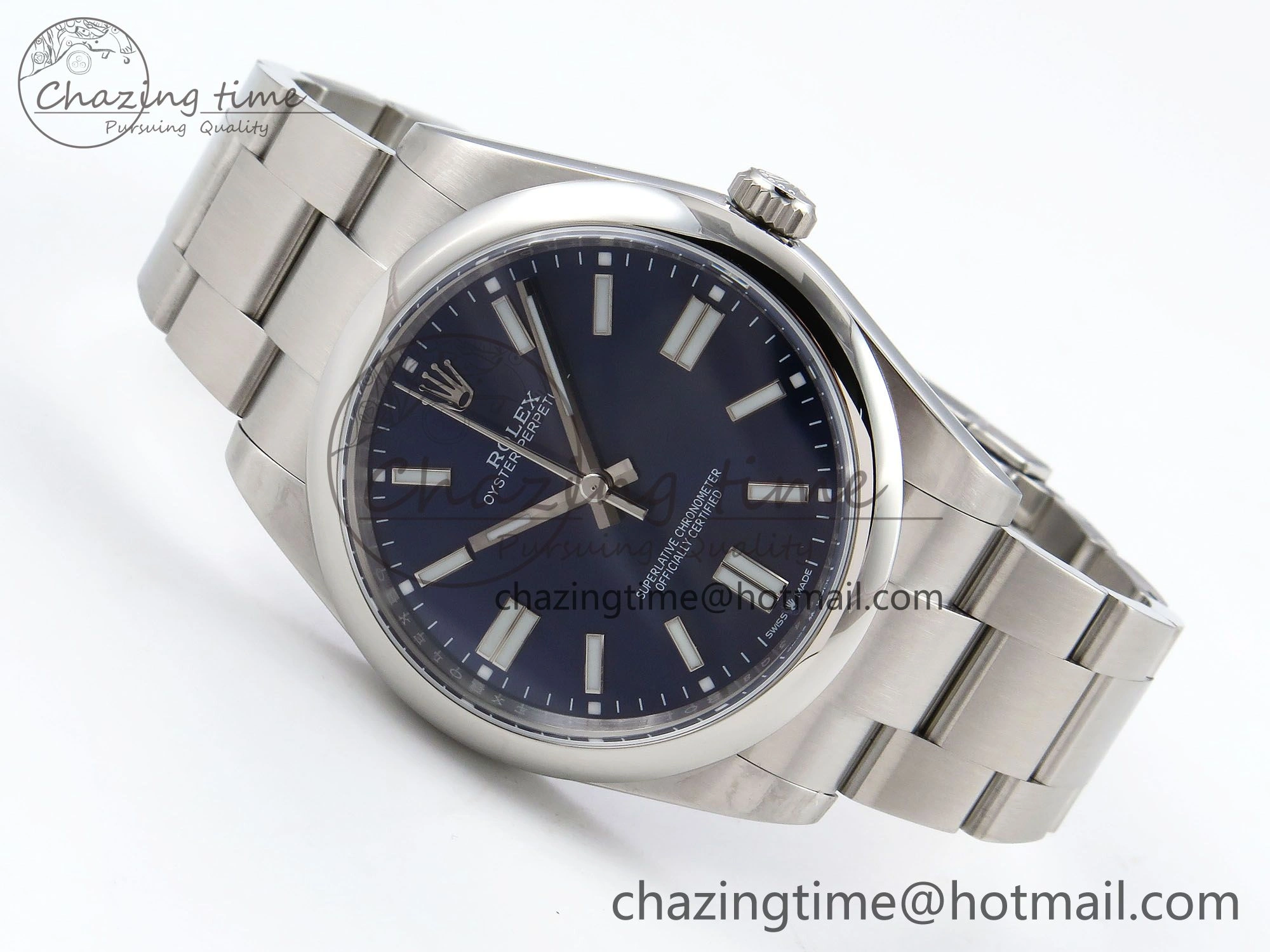 Oyster Perpetual 124300 41mm APF 1:1 Best Edition 904L Steel Blue Dial VR ModernLook 1414