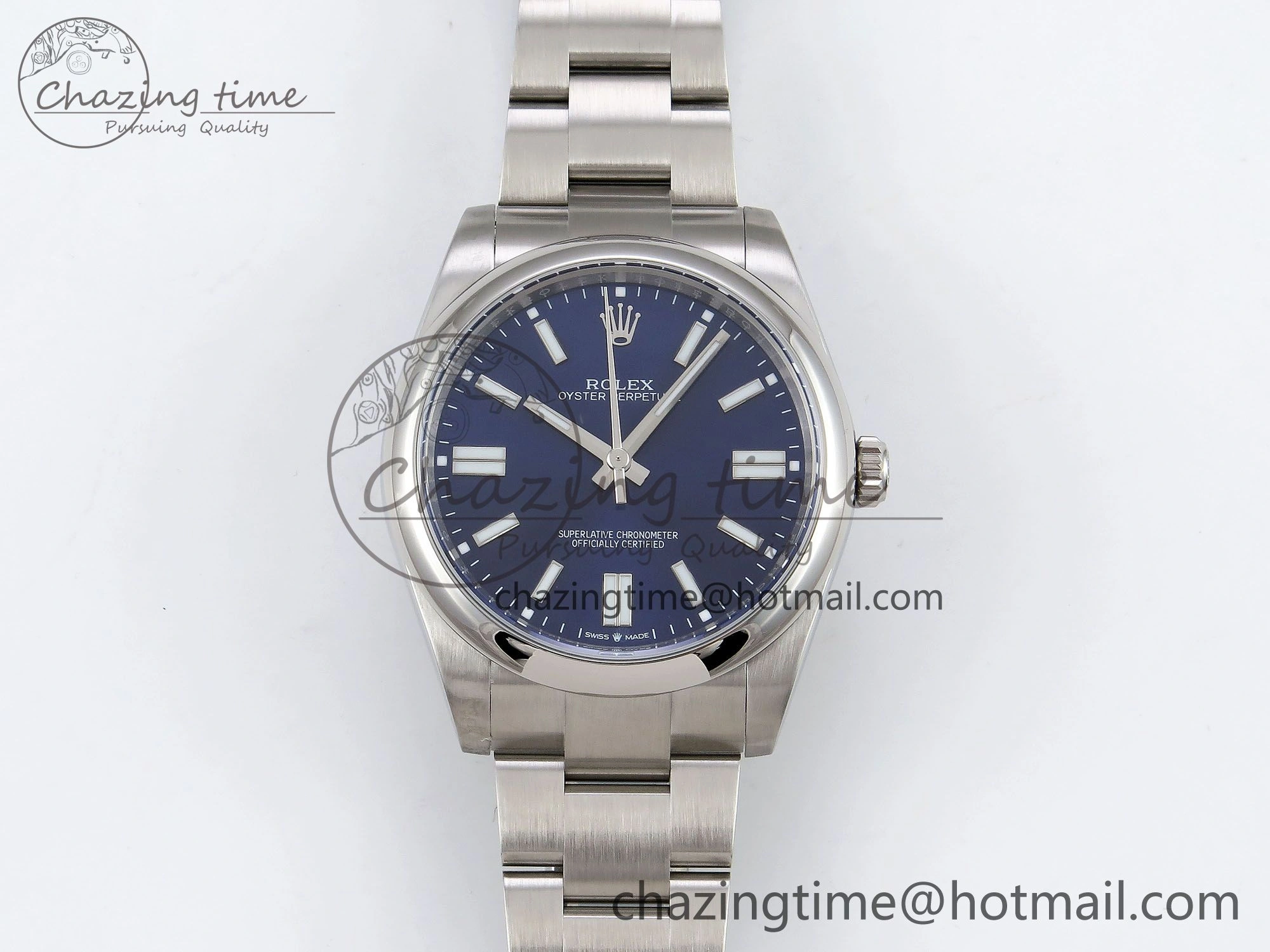 Oyster Perpetual 124300 41mm APF 1:1 Best Edition 904L Steel Blue Dial VR ModernLook 1414