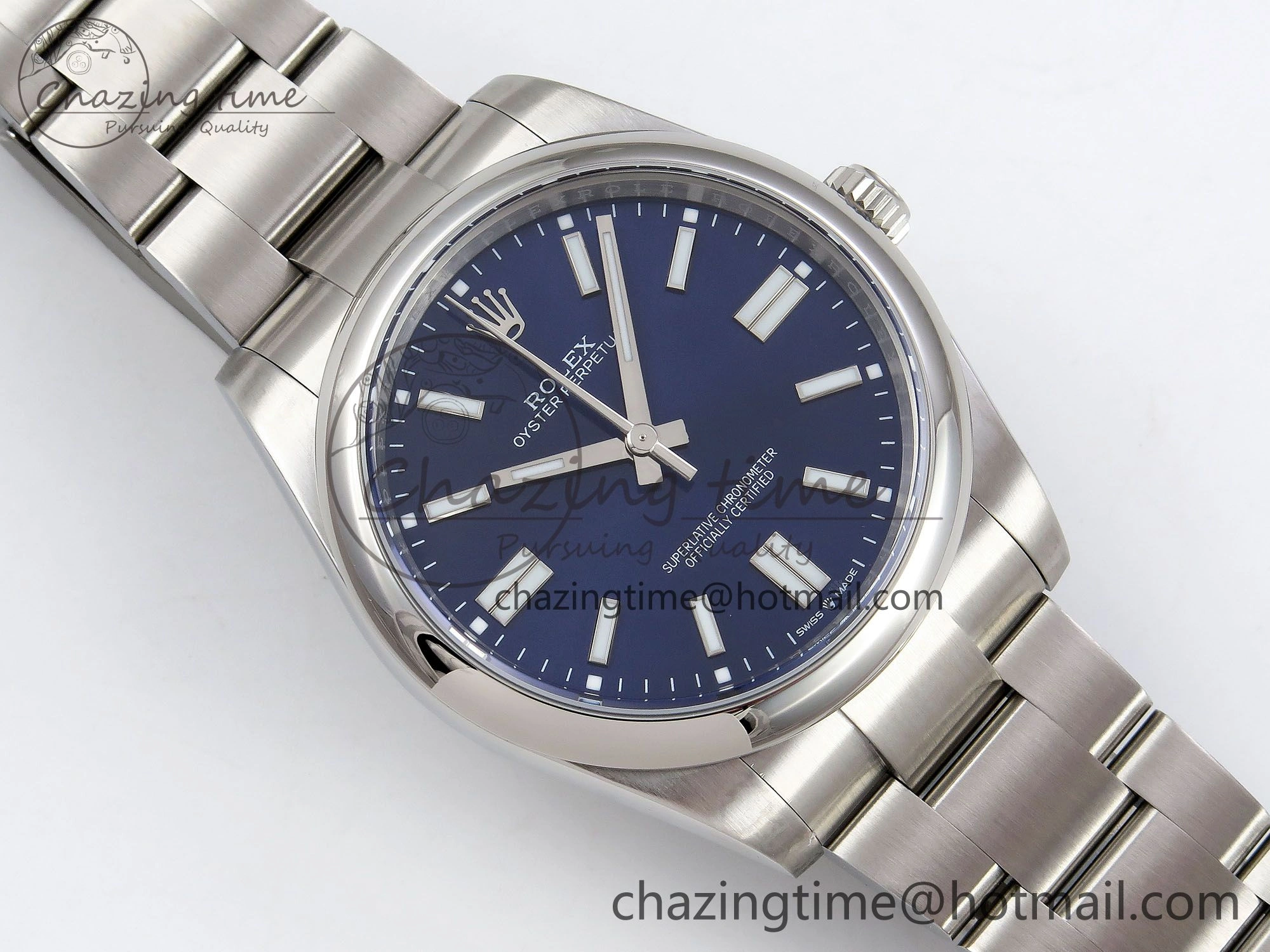 Oyster Perpetual 124300 41mm APF 1:1 Best Edition 904L Steel Blue Dial VR ModernLook 1414