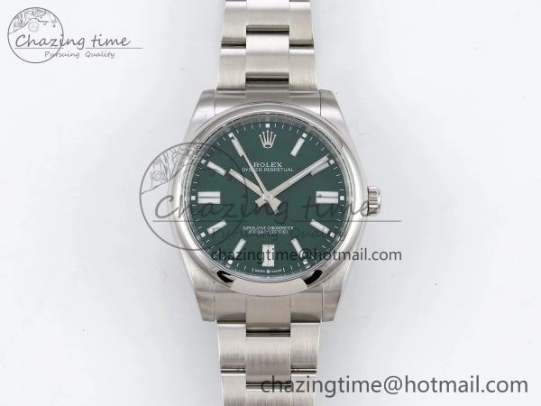 Oyster Perpetual 124300 41mm APF 1:1 Best Edition 904L Steel Green Dial VR UrbanStyle 1413