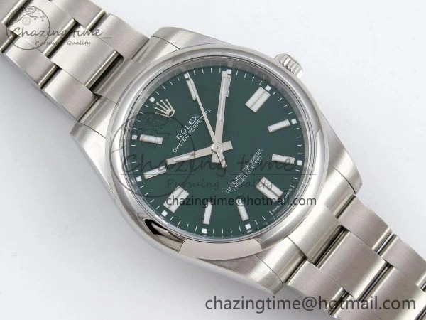 Oyster Perpetual 124300 41mm APF 1:1 Best Edition 904L Steel Green Dial VR UrbanStyle 1413