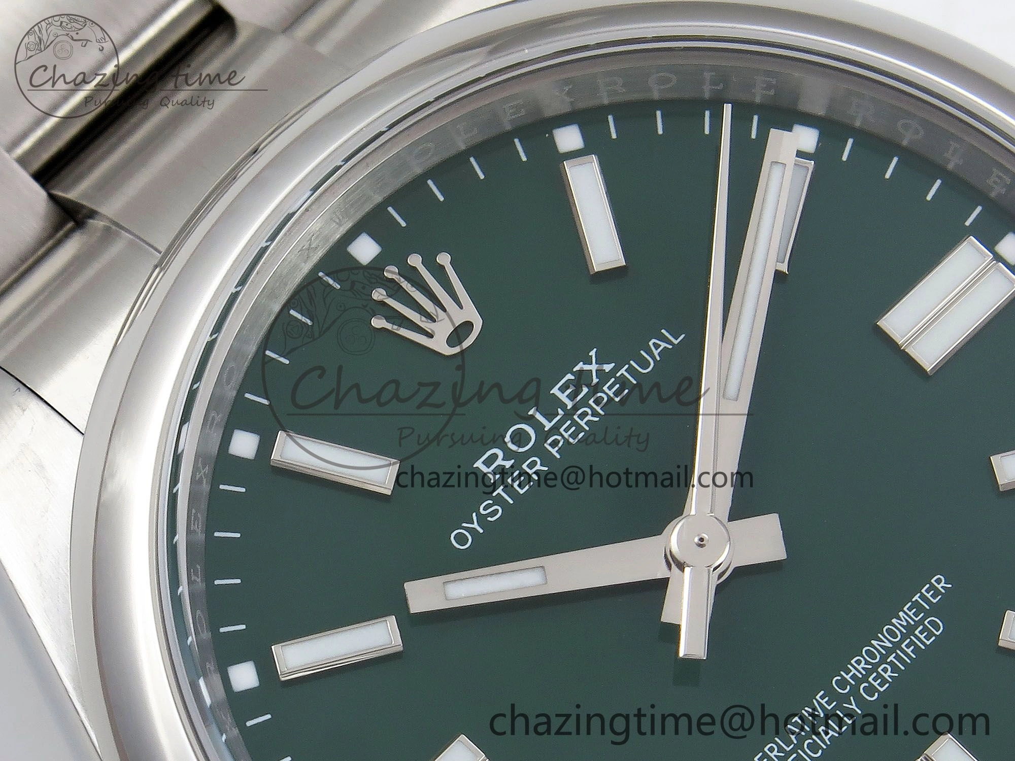 Oyster Perpetual 124300 41mm APF 1:1 Best Edition 904L Steel Green Dial VR UrbanStyle 1413