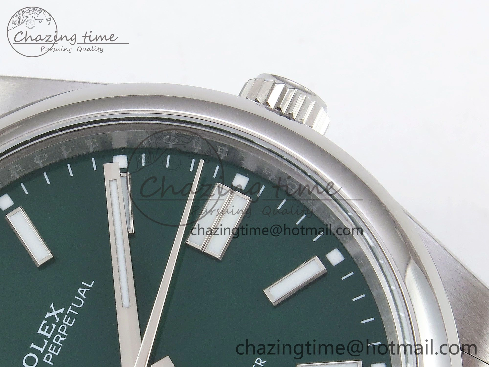 Oyster Perpetual 124300 41mm APF 1:1 Best Edition 904L Steel Green Dial VR UrbanStyle 1413
