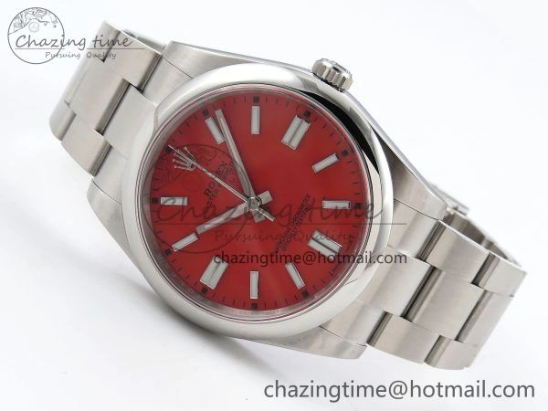 Oyster Perpetual 124300 41mm APF 1:1 Best Edition 904L Steel Red Dial VR EasyCare 1411