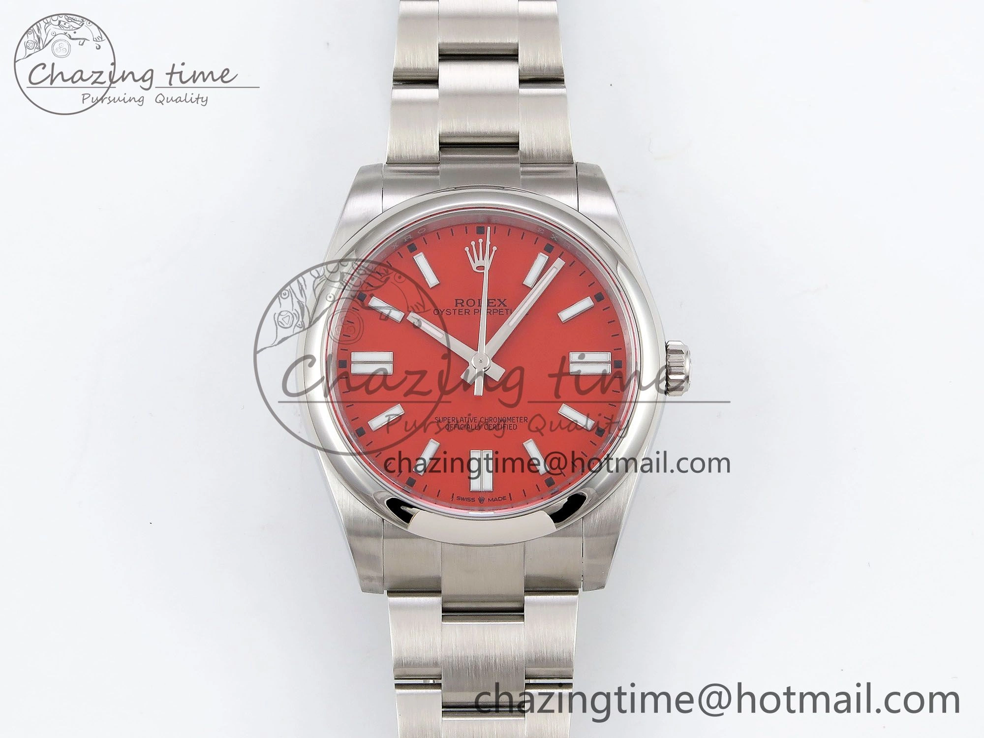 Oyster Perpetual 124300 41mm APF 1:1 Best Edition 904L Steel Red Dial VR EasyCare 1411
