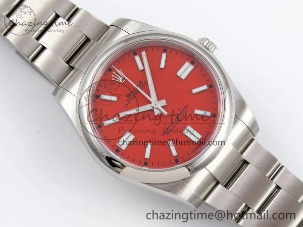 Oyster Perpetual 124300 41mm APF 1:1 Best Edition 904L Steel Red Dial VR EasyCare 1411