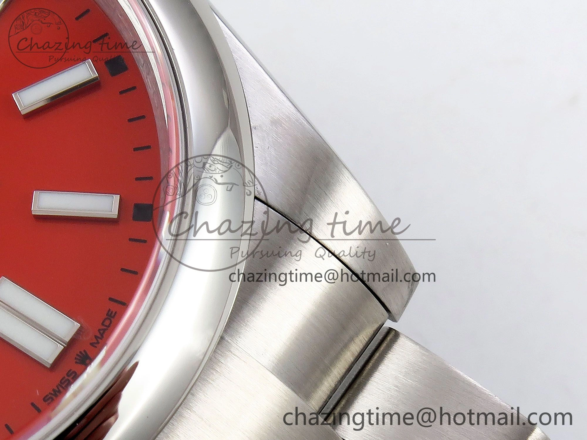 Oyster Perpetual 124300 41mm APF 1:1 Best Edition 904L Steel Red Dial VR EasyCare 1411