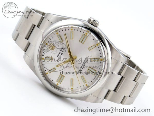 Durable Oyster Perpetual 124300 41mm APF 1:1 Best Edition 904L Steel Silver Dial VR 1408