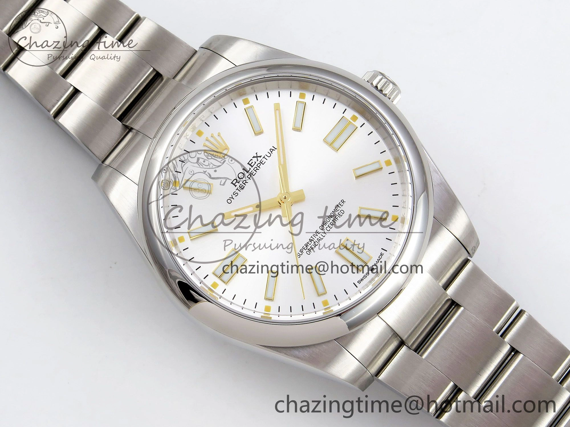 Durable Oyster Perpetual 124300 41mm APF 1:1 Best Edition 904L Steel Silver Dial VR 1408