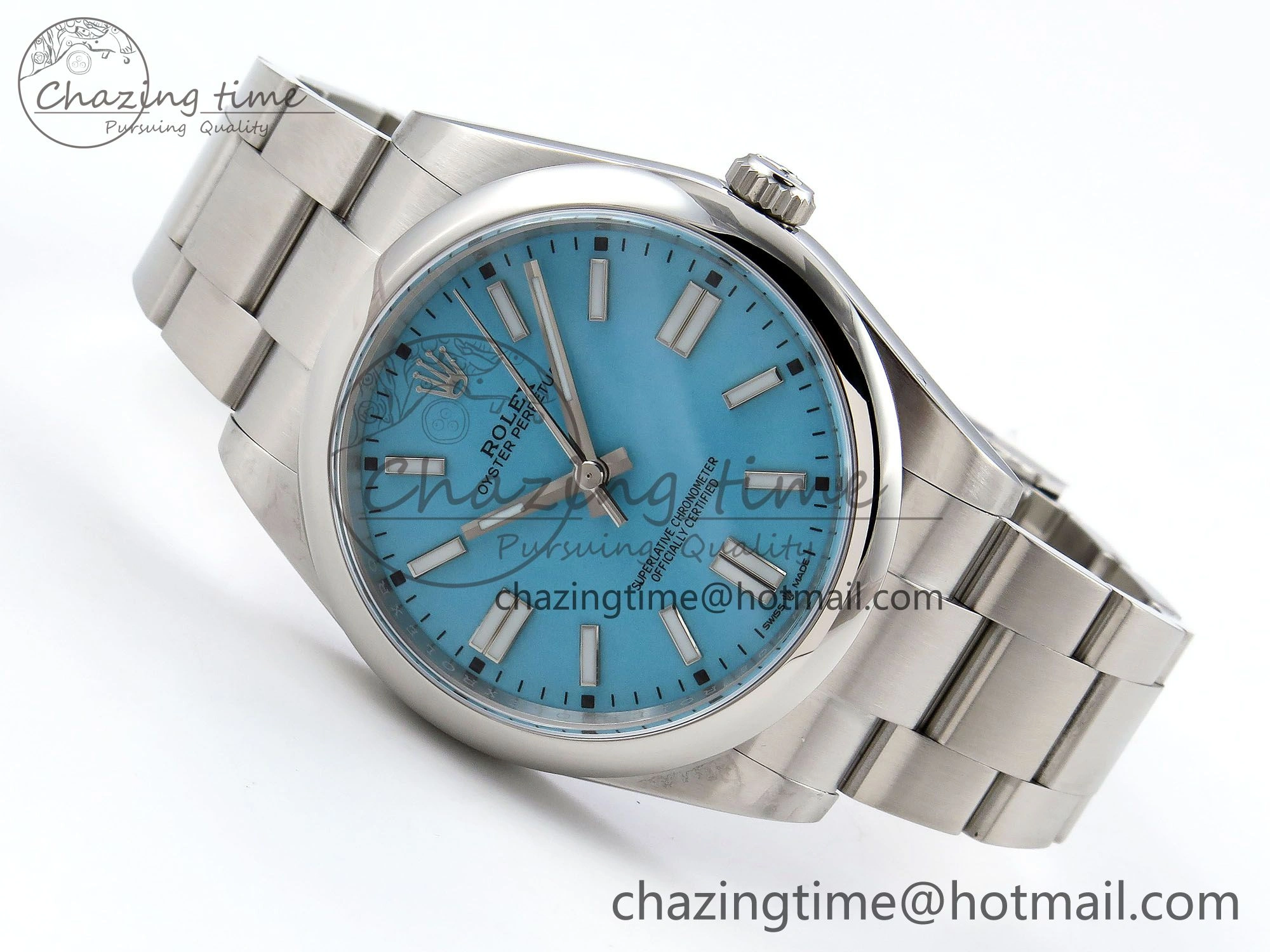 Oyster Perpetual 124300 41mm APF 1:1 Best Edition 904L Steel Tiffany Blue Dial VR Durable 1412