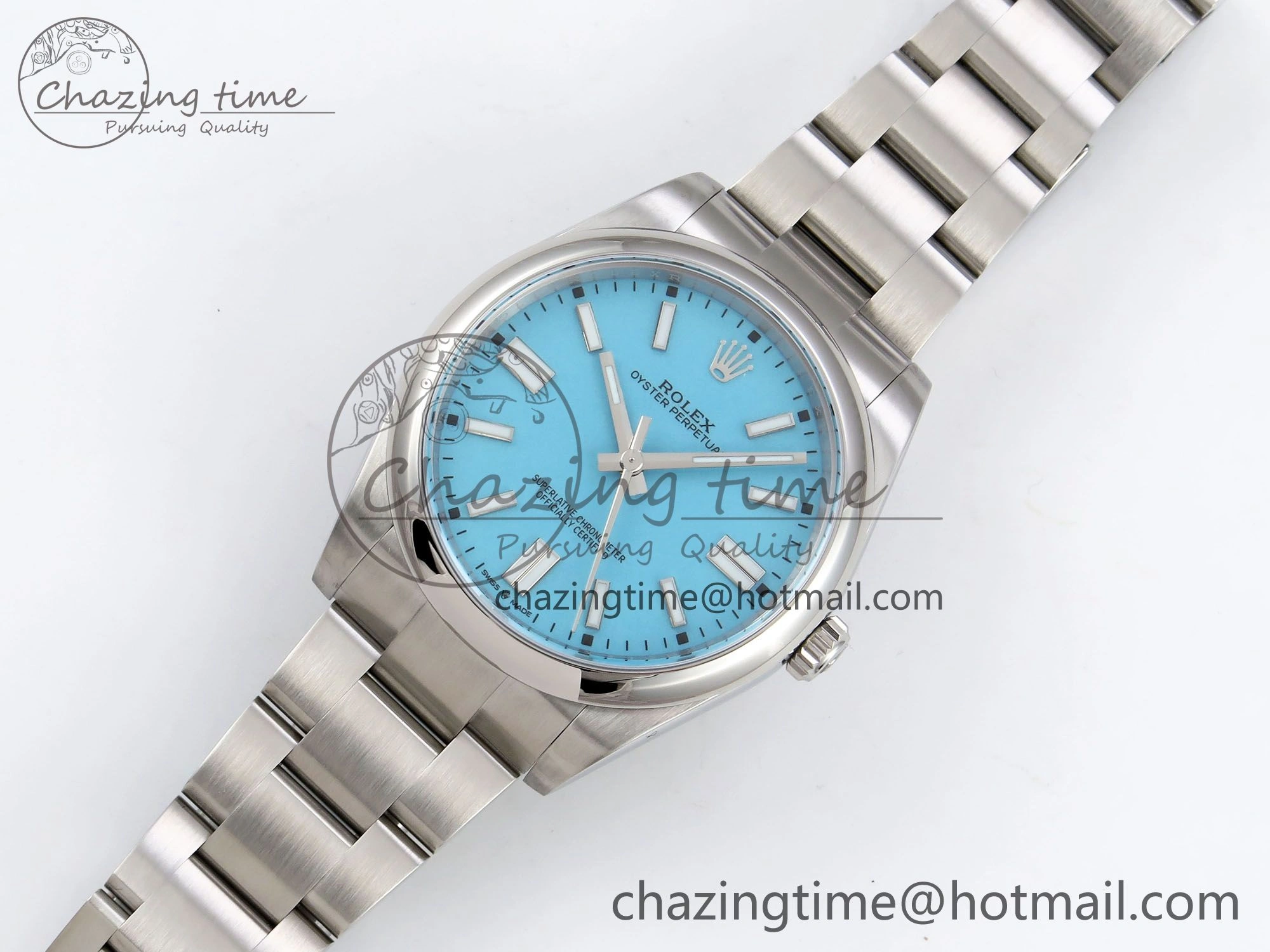 Oyster Perpetual 124300 41mm APF 1:1 Best Edition 904L Steel Tiffany Blue Dial VR Durable 1412
