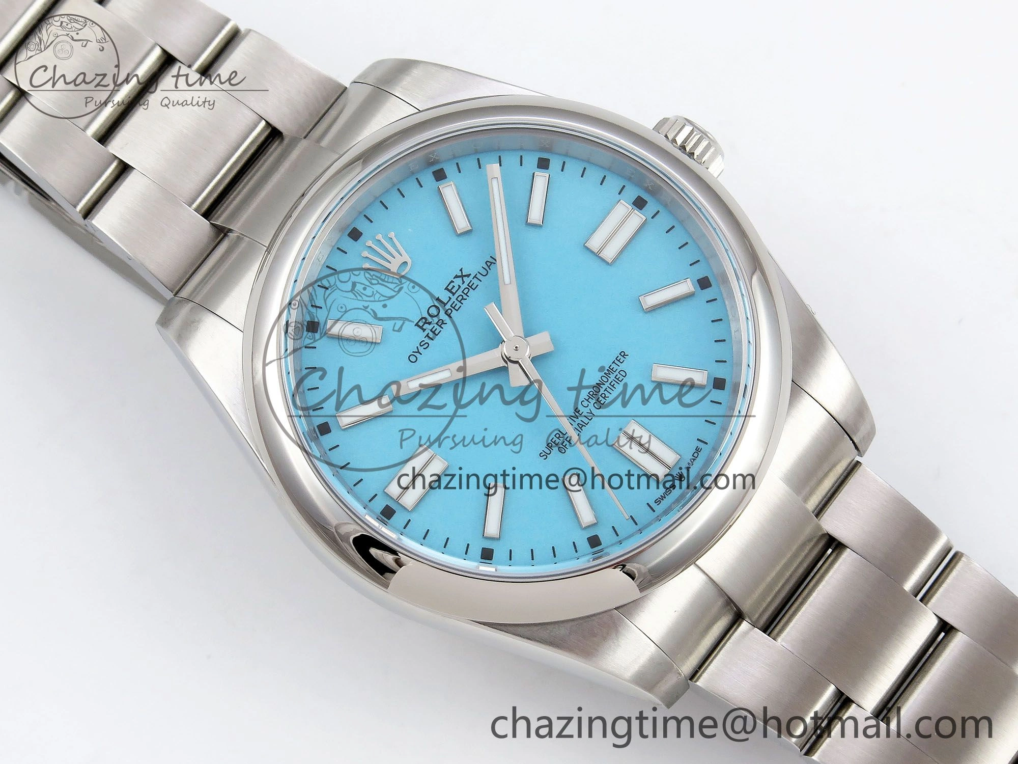 Oyster Perpetual 124300 41mm APF 1:1 Best Edition 904L Steel Tiffany Blue Dial VR Durable 1412