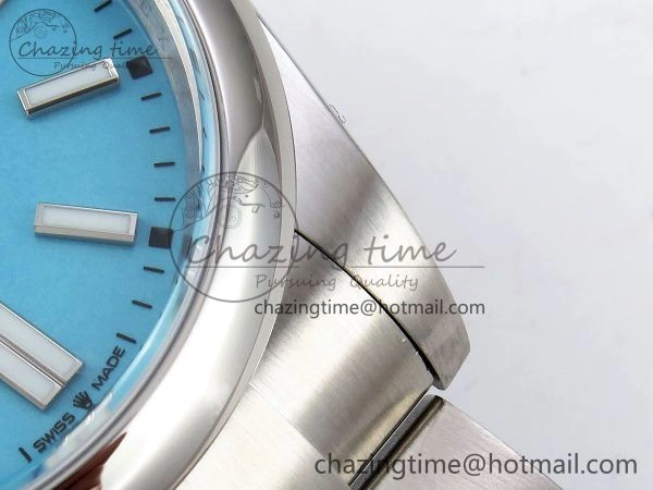 Oyster Perpetual 124300 41mm APF 1:1 Best Edition 904L Steel Tiffany Blue Dial VR Durable 1412