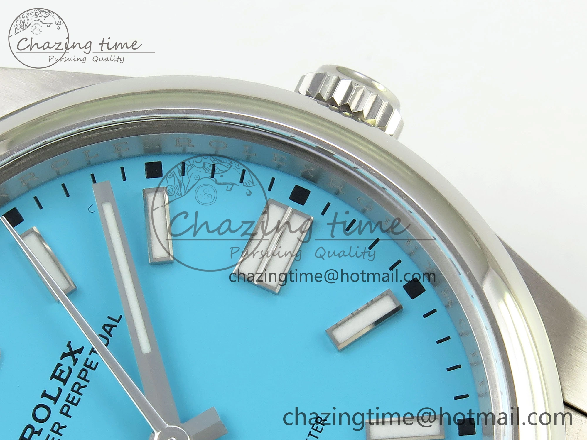 Fashionable Oyster Perpetual 124300 41mm Clean 1:1 Best Edition 904L Steel Tiffany Blue Dial VR 1701