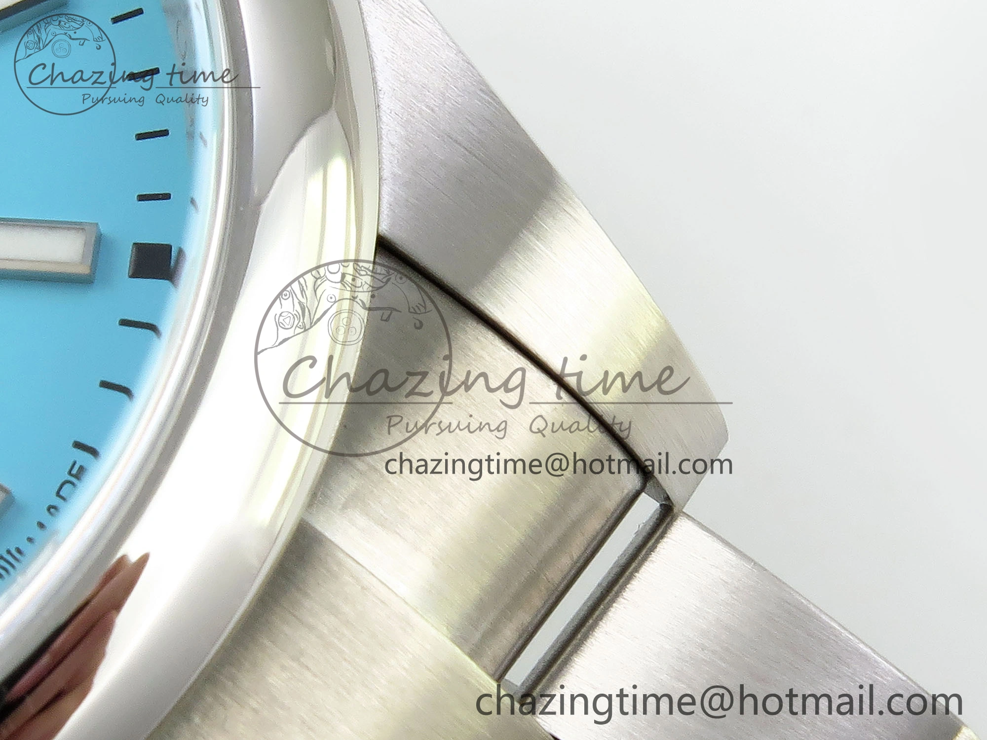 Fashionable Oyster Perpetual 124300 41mm Clean 1:1 Best Edition 904L Steel Tiffany Blue Dial VR 1701